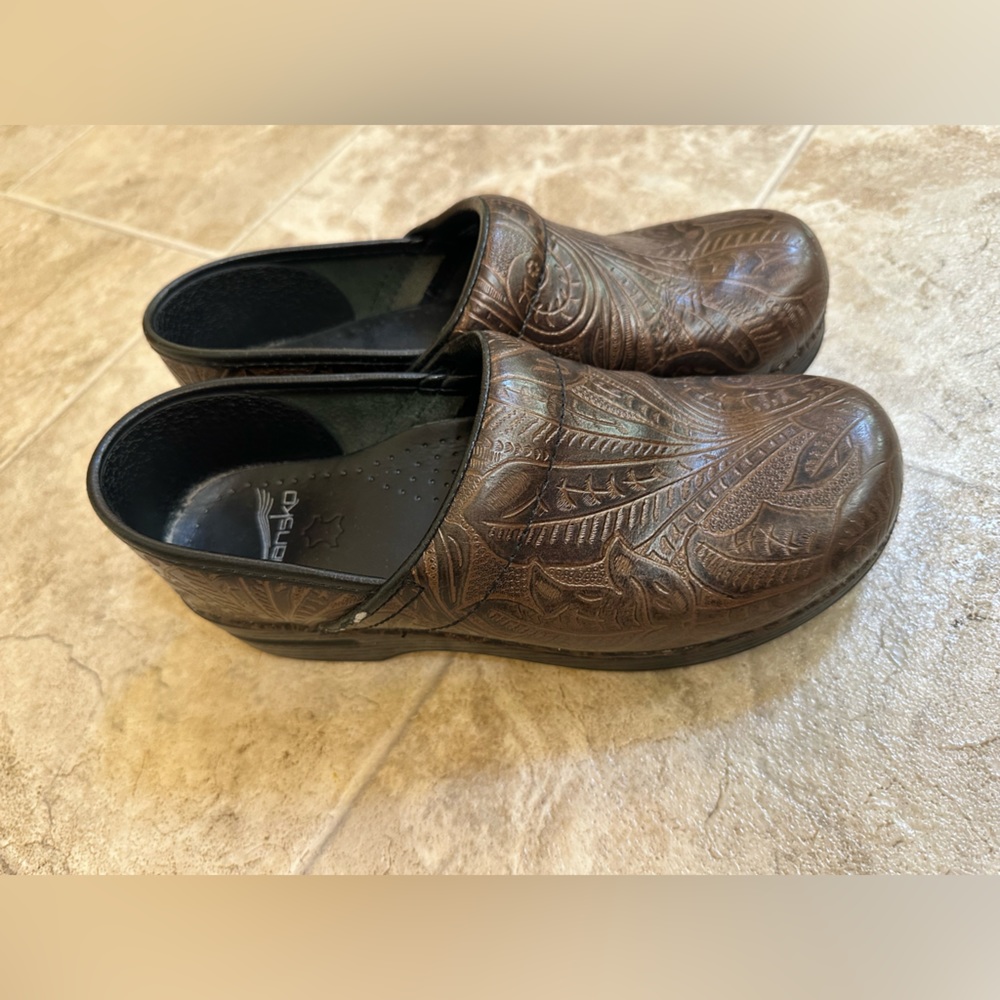 Dansko size 39 brown paisley - Picture 4 of 5